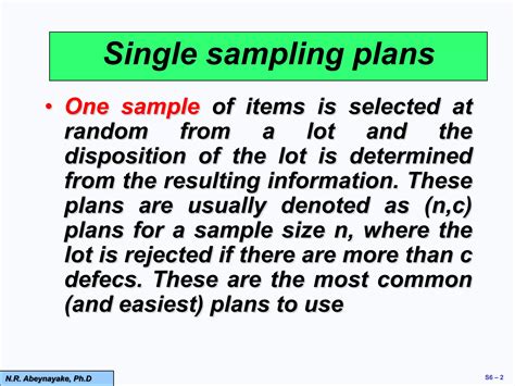 Construct a Sampling Plan 的图像结果