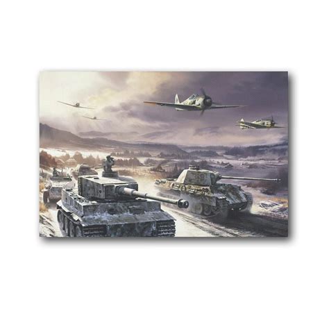 Minbai Ww2 German Tiger I Tanks Home Bedroom Living Room | Desertcart INDIA