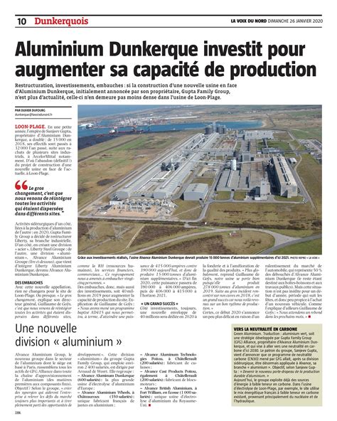 Aluminium Dunkerque
