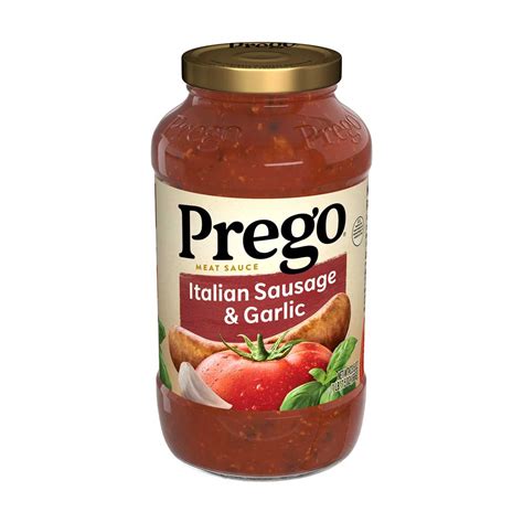 Buy Prego Italian Sausage and Garlic Meat Sauce, 23.5 oz from Dollar ...
