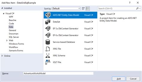 Display SQL Data into WPF 的图像结果