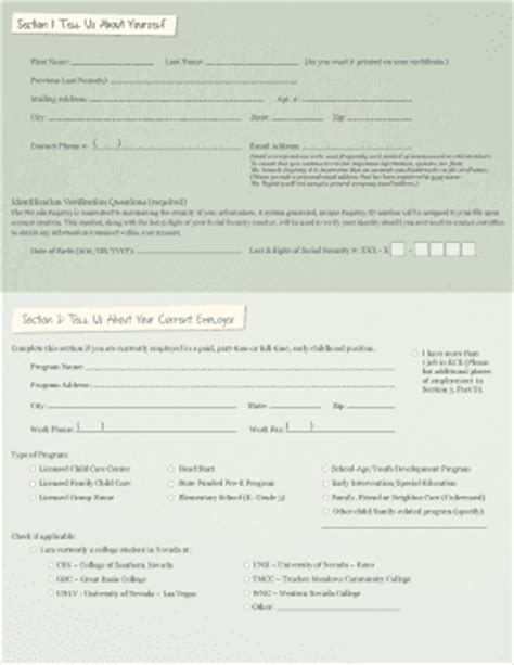 Fillable Online nevadaregistry online lication form Fax Email Print ...