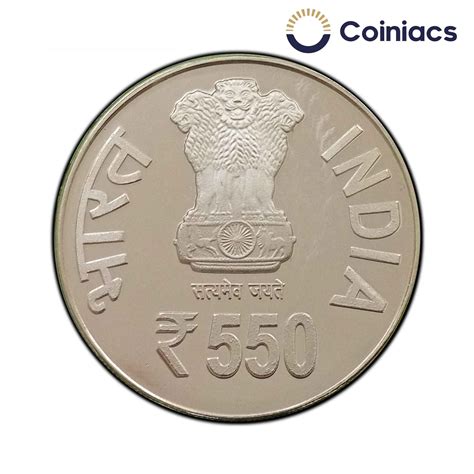 550 Rupees Sri Guru Nanak Dev Ji 2019 coin - Coiniacs