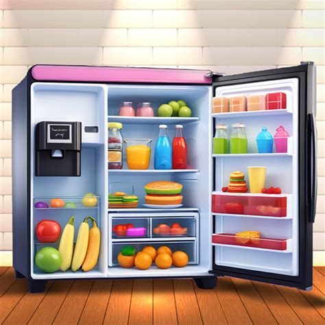 Fill the fridge & Restock the fridge sorting games: Refrigerator sort ...