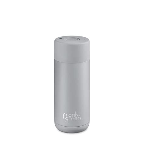 Buy frank green Ceramic Reusable Cup with Push Button Lid, 16oz ...