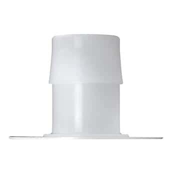 Cole-Parmer Port Disk Hose Barb Fitting, Natural Kynar® Flex, No ...