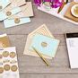 Gold Foil Thank-You Sticker Seals, 10 sheets - Note Cards & Stationery ...