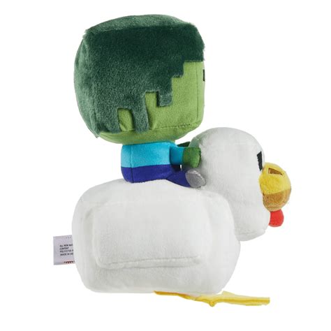Minecraft: Zombie Chicken Jockey 8" Plush Toy – Showcase