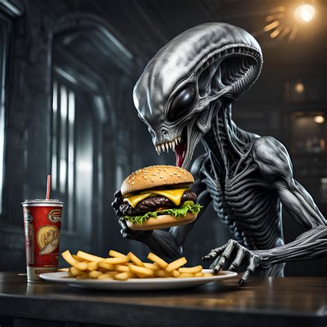 Image result for Alien Eat Human Meat