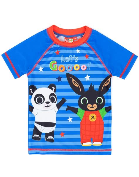 Bing Bunny Swimsuit Boys Kids Blue Pando Two Piece | Ubuy India