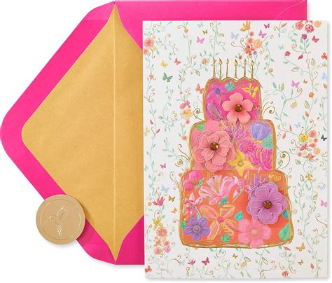 Buy Papyrus Birthday Card for Her (Warmest Wishes) Online in India ...
