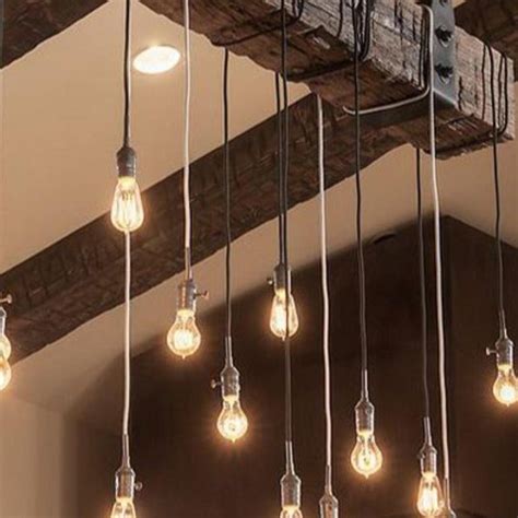 ANKUR WOODEN LOG ROPE HANGING VINTAGE COLLECTION CHANDELIER at the ...