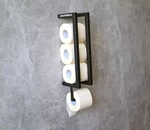 Anamika Heavy Duty Toilet Paper Holder, Wall Mounted Stand Storage for ...
