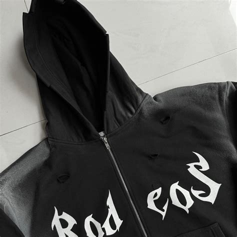 RODEO ZIP UP DISTRESSED HOODIE – TURNT UP CLOTHING