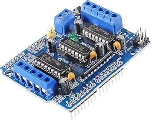 Shanaa eSpot L293D Motor Driver Shield – Dual H-Bridge Controller for ...