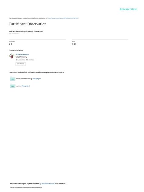 Image result for Participant Observation Anthropology Examples