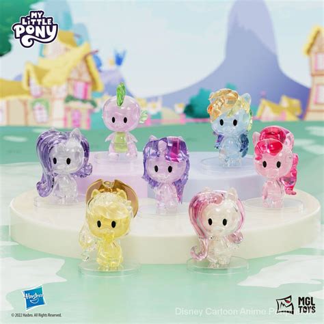 New My Little Pony Crystal Block Figures by MGL Toys | MLP Merch
