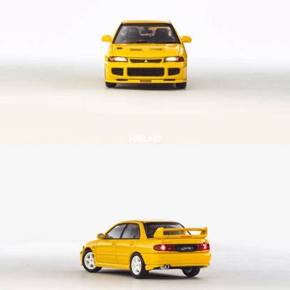 1/64 Whelart Mitsubishi Lancer Evolution III Lighting Function Diecast ...