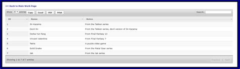 Image result for DataTable Plugin