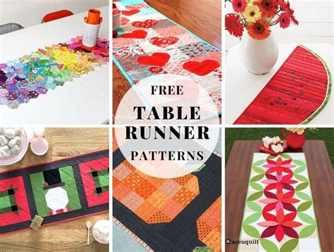 Image result for Free Table Runner Patterns