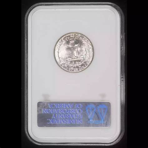 1942-D Washington Quarter Dollars Silver Coinage NGC MS-66 Fatty Holder ...
