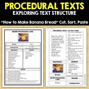 Image result for Language Features of a Procedural Text