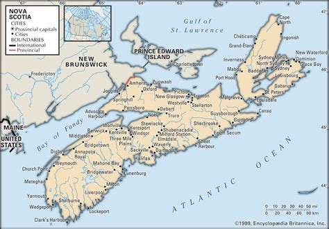 Nova Scotia | History, Map, Points of Interest, & Facts | Britannica