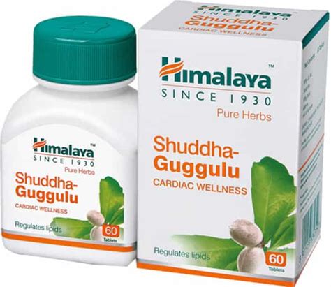 Buy HIMALAYA SHUDDHA GUGGULU | REGULATES LIPIDS | TABLETS | 60 NO'S ...