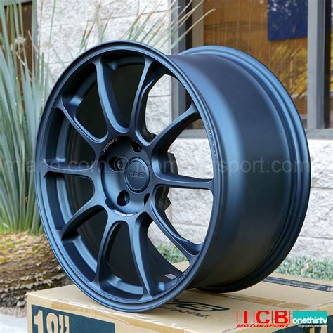 Rays Volk Racing ZE40 Matt Blue Gunmetal or Bronze Set 18X9 +45 Offset ...