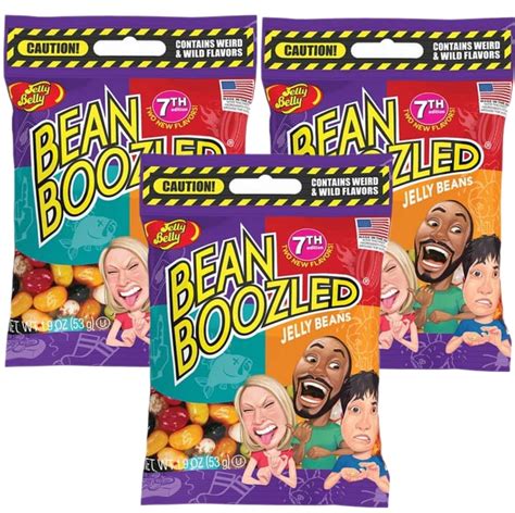 Jelly Belly Bean Boozled Jelly Beans, 7th Edition, Weird and Wild ...