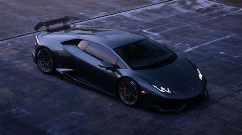 Lamborghini Huracn Lp 6104 Spyder Black Matte Hd Images