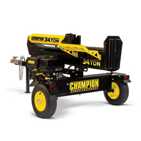 Image result for Using a Champion Log Splitter