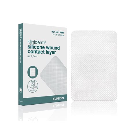 40514885 | Klinion ® Kliniderm ® Silicone Wound Contact Layer Dressings (12 x 15 cm) | Pack: 10 ...