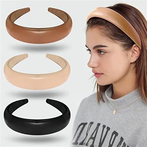 Sanas Leather Head Bands 3Pcs - Fashionable Girls Hair Accessories ...
