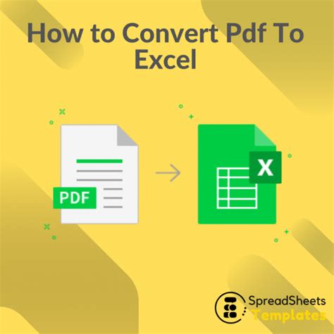 Convert PDF File to Excel Spreadsheet 的图像结果