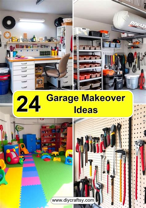 24 Garage Makeover Ideas: From Cluttered to Functional