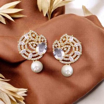 Stud Earrings - Buy latest & designer stud earrings for everyday wear ...