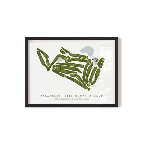 Preakness Hills Country Club | Golf Course Map