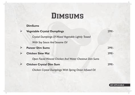 Menu at Indian Sizzler Co., New Delhi