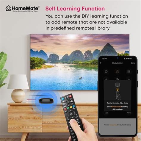 HomeMate Wi-Fi Smart IR Control Hub (Pack of 1) | Smart Air Conditioner ...