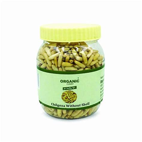 Organic Cart Natural Chilgoza/Pine Nuts/Magaz Without Shell - 1 KG ...