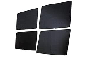 Commander Car Half Sun Shade for Hyundai Creta (Set of 4, Black ...