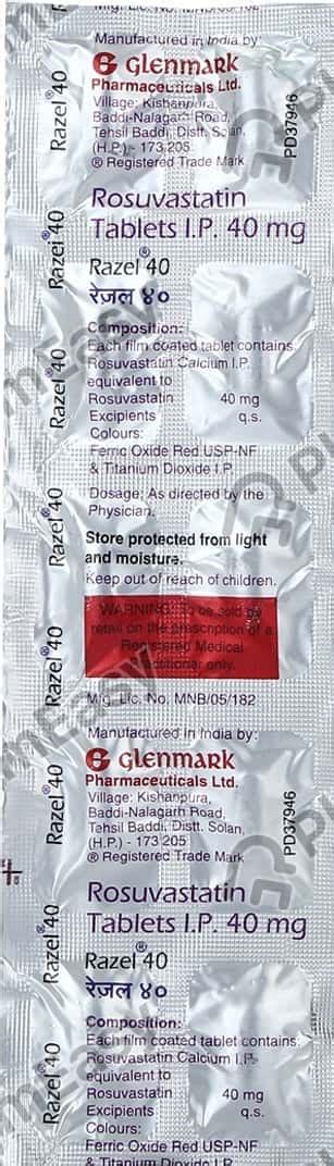 Razel 40 MG Tablet (10): Uses, Side Effects, Price & Dosage | PharmEasy