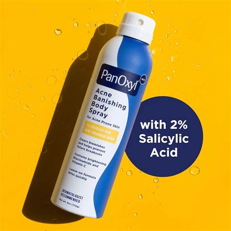 [PanOxyl official] PanOxyl Acne Banishing Body Spray with 2% Salicylic ...