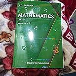 R D Sharma Mathematics for Class 11 (Set of 2 Vol.) - CBSE Examination ...