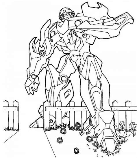 Bumblebee Transformers Coloring Pages - Coloring Nation