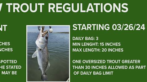 Trout regulation bag limits to decrease after this weekend | kiiitv.com