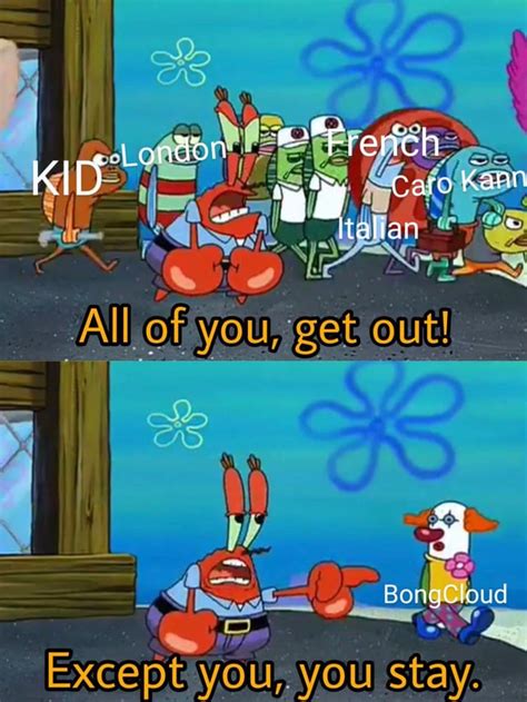 Image result for Spongebob Get Out