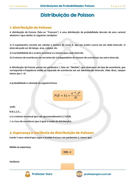 Image result for Probabilidade Poisson