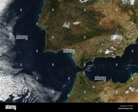 The Strait of Gibraltar Stock Photo - Alamy